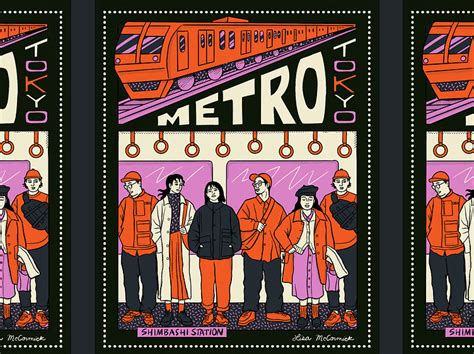 Tokyo Metro Illustration by Lisa McCormick on Dribbble