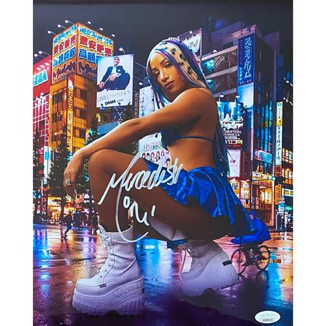 Mercedes Monet Metallic 11 x 14 Poster - JSA AUTOGRAPHED — Highspots UK