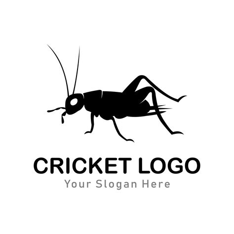 logotipo de insecto grillo 9489097 Vector en Vecteezy