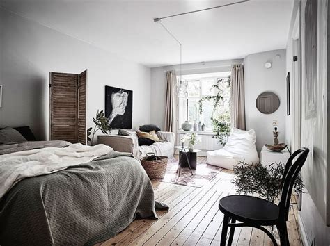 Minimalist Apartment Studio Decorating Ideas04 | Apartment bedroom ...