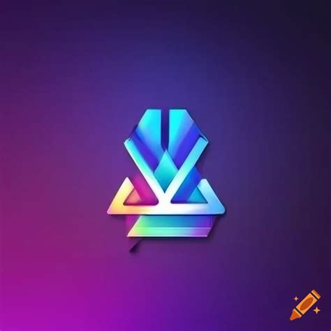 Colorful gradient logo for developers