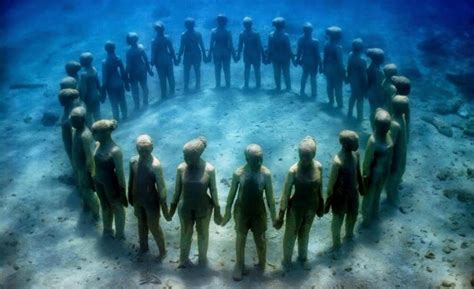 Cancun Underwater Museum, Wonderful Experience | World of Theatre and Art