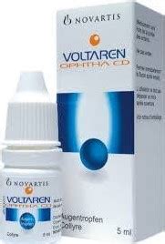 Buy Voltaren Eye Drops - Voltaren Side Effects and Uses