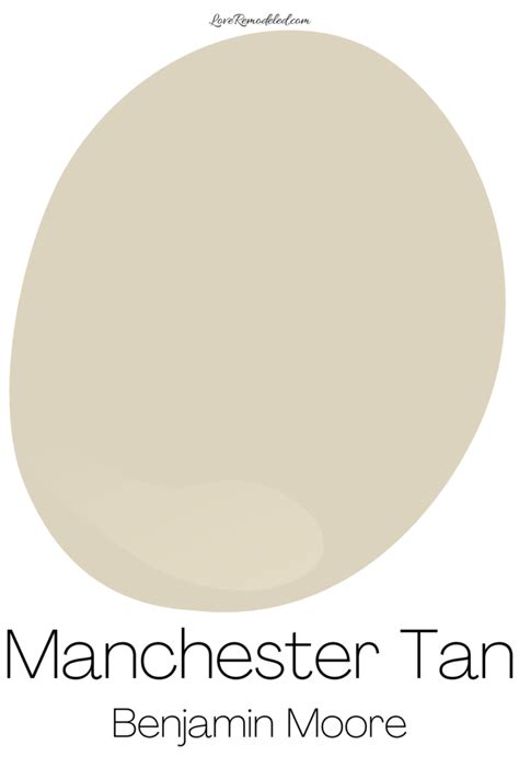 Manchester Tan, by Benjamin Moore Explained - Love Remodeled