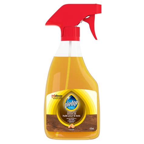 Pledge Pledge® Furniture Cleaner & Polish with Natural Orange Oil | The Home Depot Canada