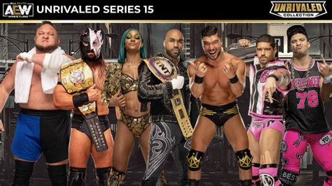 Future AEW Action Figure Lineups: Unrivaled 11, 12, 13, 14, 15; Unmatched 6, 7, 8, 9, 10 ...