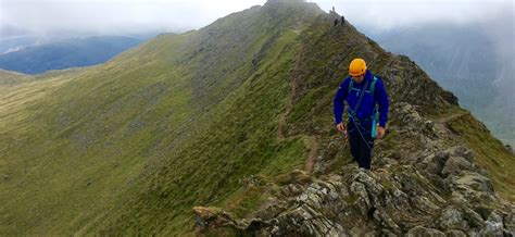 Guided helvellyn striding edge swirral edge walking days - Rock n Ridge