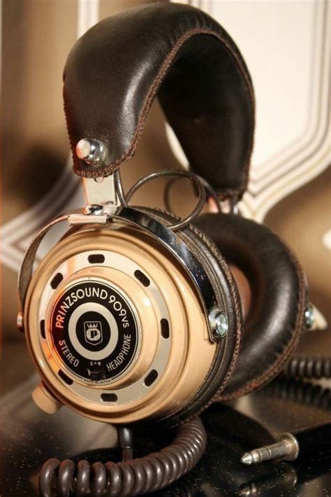 Pin by Vin Van DeSign on Headphones | Retro headphone, Audiophile headphones, Headphones design