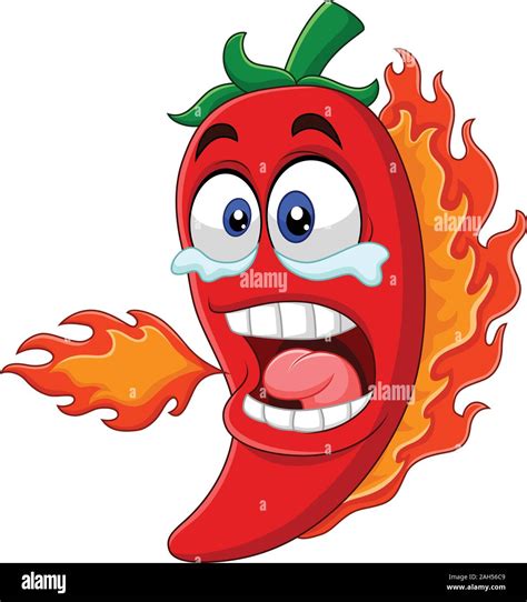 Red chill pepper Stock Vector Images - Alamy