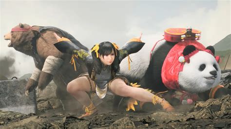 Ling Xiaoyu Kuma Panda Tekken 8 4K #7641n Wallpaper PC Desktop