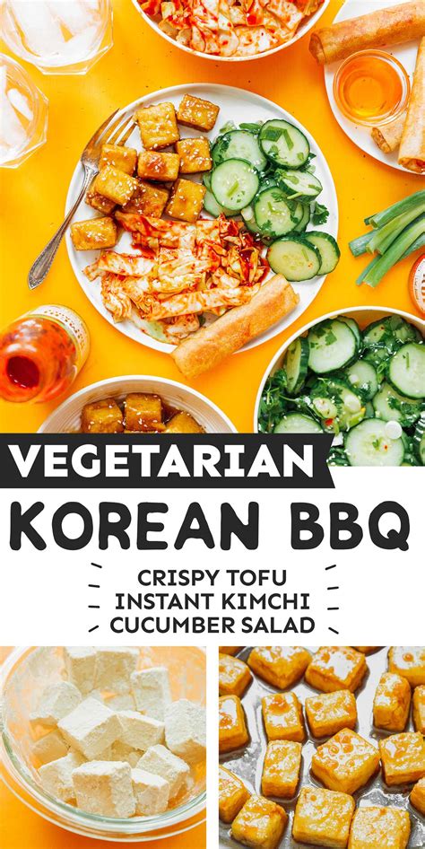 Vegan Korean BBQ (4 Courses, 45 Minutes) | Live Eat Learn