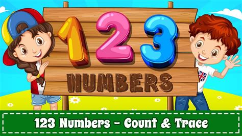 Learn Numbers 123 Kids Free Game - Android App (Promotional Video) - YouTube