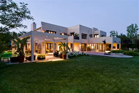 Luxurious Contemporary House Plans, Big Architectural Home with Playing ...