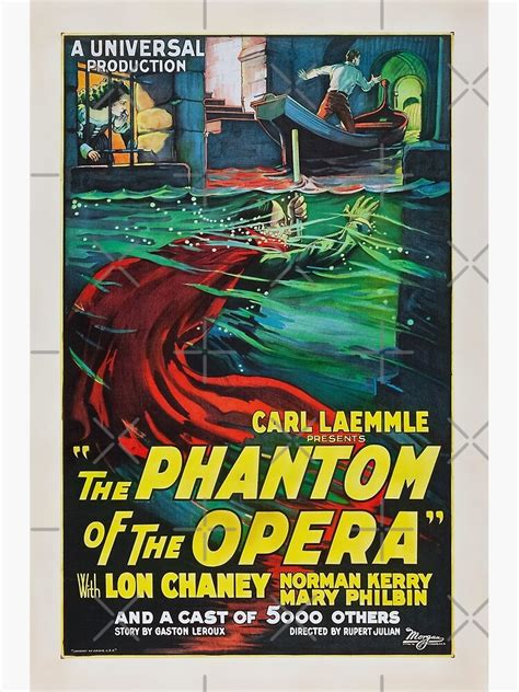 "The Phantom of the Opera - Lon Chaney - 1925 - Poster" Poster by phantom1925 | Redbubble