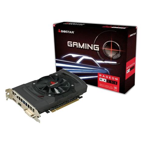 BIOSTAR VGA AMD Radeon RX550 VA5515RF41, GDDR5 4GB | elabstore.gr