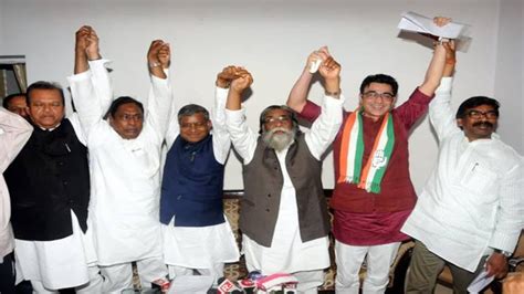 Jharkhand grand alliance: Congress to contest in 7 seats, JMM gets 4 and JVM 2 for Lok Sabha ...