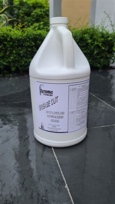 Grease Out Heavy Duty Degreaser and Industrial Cleaner – Dynamic Chemicals and Supplies