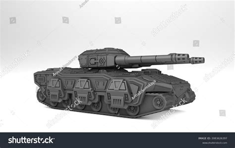 3d Rendering Model Battle Tank Stock Illustration 2083626397 | Shutterstock