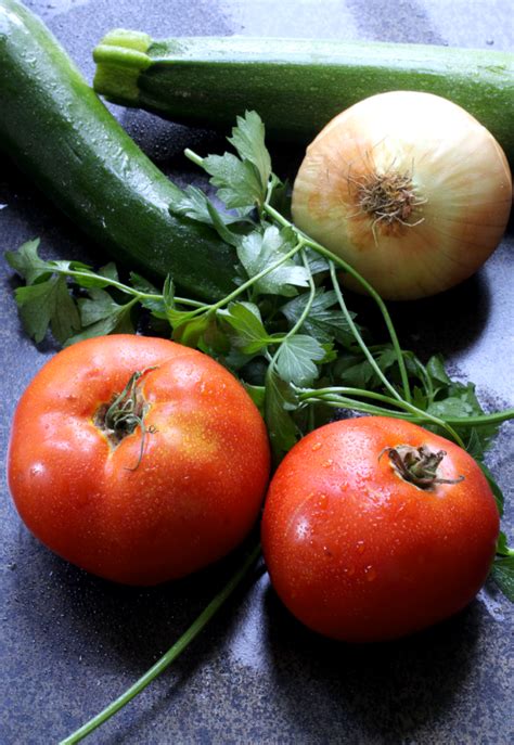 Italian Zucchini Tomato Herb Bake - Teeny Tiny Kitchen