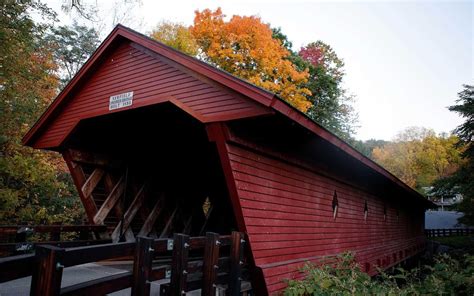 The Most Beautiful Covered Bridges in America | Covered bridges, Fun places to go, Honeymoon places