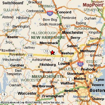 Hollis, New Hampshire Area Map & More