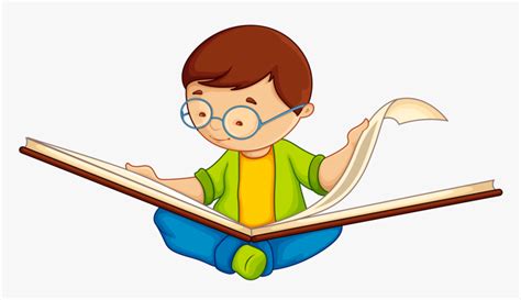 Clipart Writing Study - Kids Reading Books Clipart Png, Transparent Png , Transparent Png Image ...