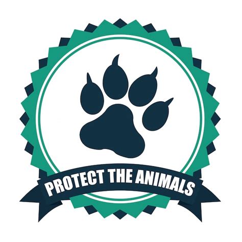 Premium Vector | Save the animals design