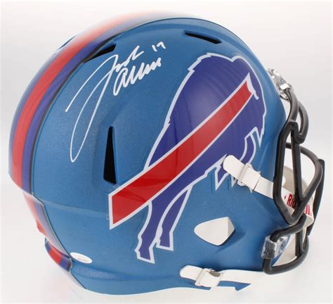 Josh Allen Signed Buffalo Bills Full-Size Speed Helmet (JSA COA ...