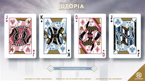 Utopia Playing Cards by Card Experiment Playing Card Deck, Playing ...