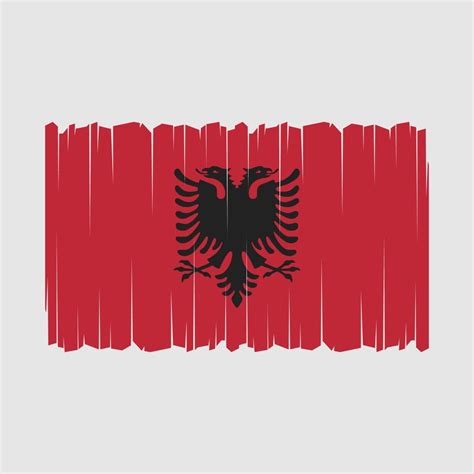 Albania Flag Vector 21650407 Vector Art at Vecteezy