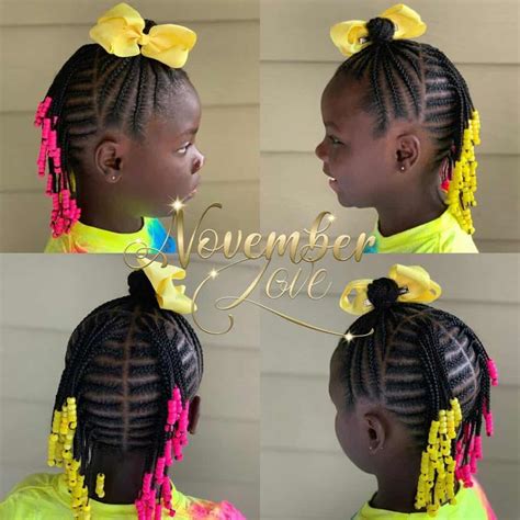 Braided Hairstyles For Black Little Girls With Natural Hair