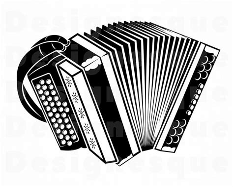 Accordion SVG Accordion Clipart Accordion Files for Cricut | Etsy