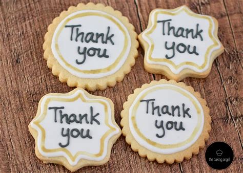 Thank You Cookies – The Baking Angel