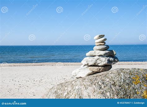 Rock stack stock image. Image of arrangement, beach, abstract - 45378447