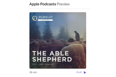 The Pursuit Podcast - Able Shepherd