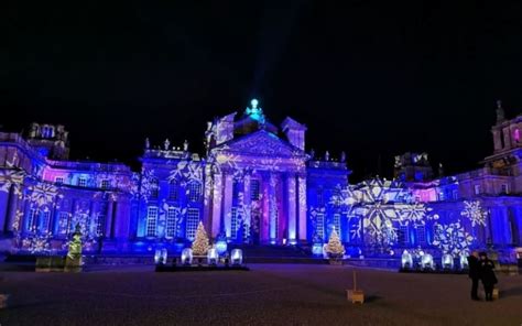 The Magical Blenheim Palace Christmas Lights 2023