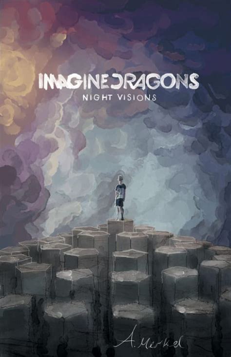 Imagine Dragons Night Vision album cover art. | Imagine dragons, Dragon icon, Album cover art