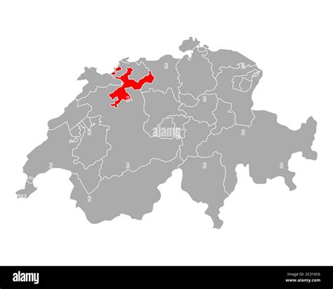 Solothurn map hi-res stock photography and images - Alamy