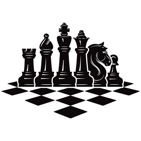 Decorative vinyl Chess Board | MuralDecal.com