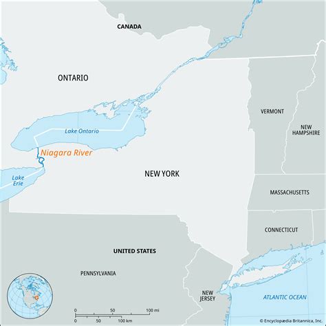 Niagara River | Map, Gorge, Depth, & Facts | Britannica