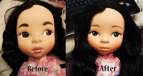 Disney Animator Mulan doll repaint-OOAK by WanderingZoologist on DeviantArt