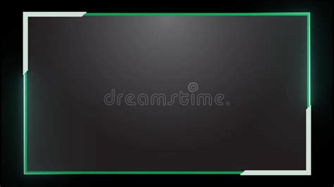 Twitch Overlay Stream Overlay Hd. Red Template Stock Video - Video of ...