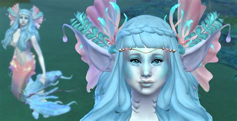 Sims 4 cc mermaid scales face tattoos - diyret