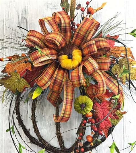 Thanksgiving Wreath Ideas To Have A Great Welcome - WomenSew