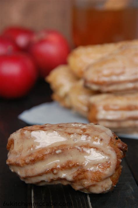 Spiced Cider Glazed Cruller Sticks - The Kitchen McCabe