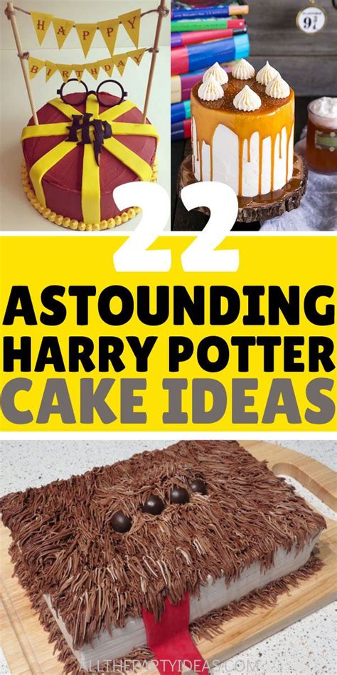 Harry Potter Cake Recipes, Decorations, Ideas | Harry potter birthday ...