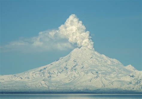 Mt. Redoubt Volcano Alaska Photograph by Karen Jones