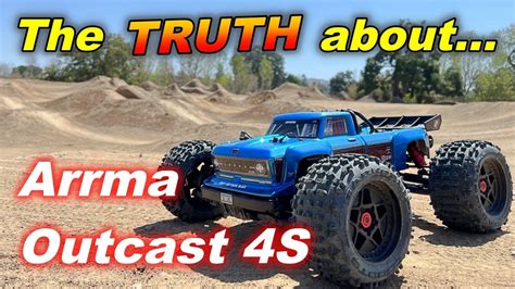 Arrma Outcast 4S V2 Full Review - Best RC monster truck stunt truck? - YouTube