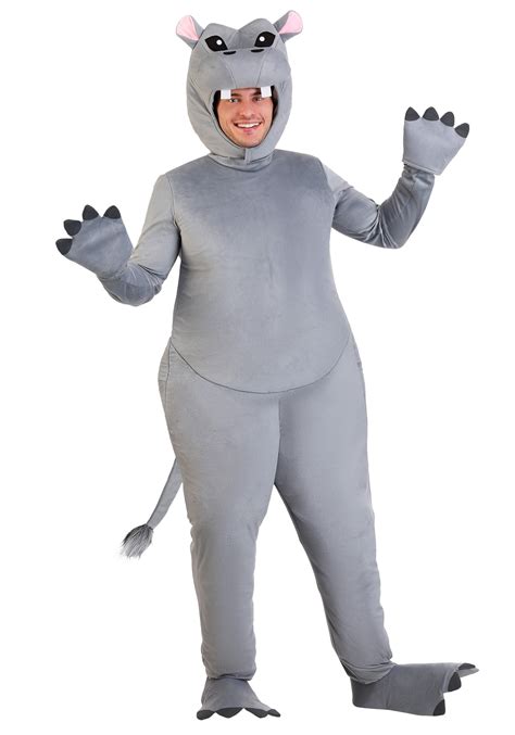 Hippo Costume for Adults