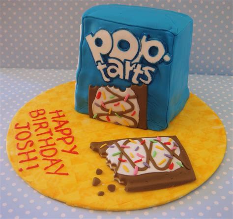 butter hearts sugar: Pop Tarts Cake